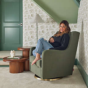 Rocker recliner for 2024 nursery