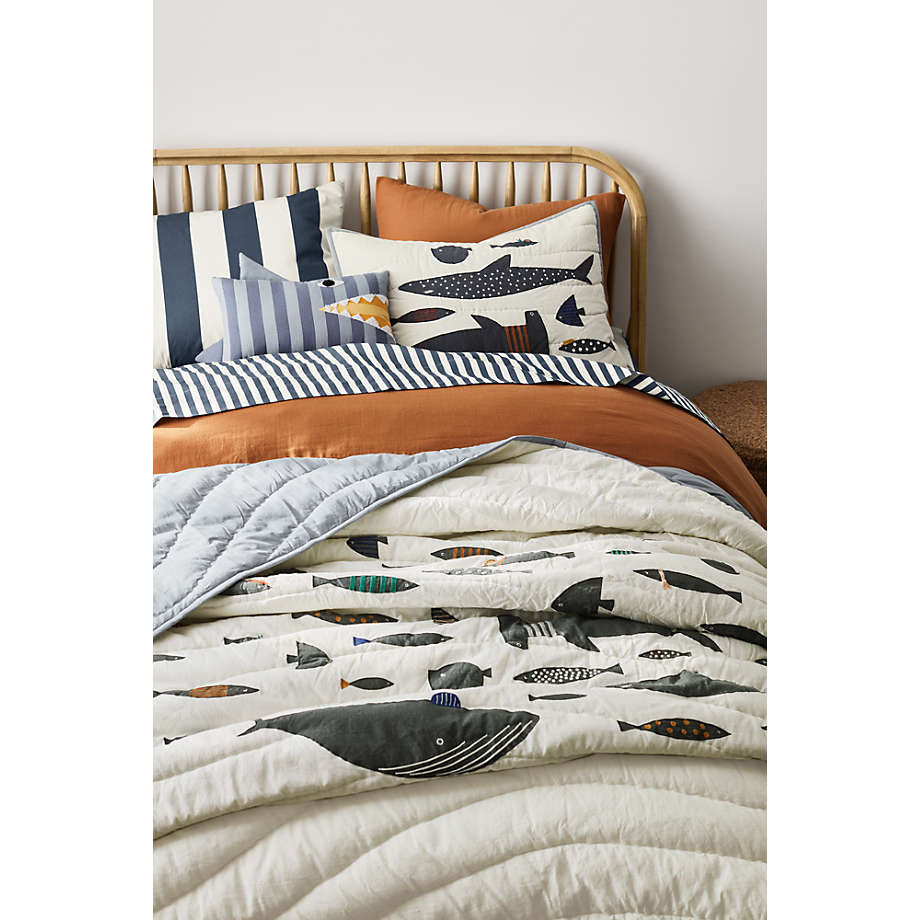 Supersoft Kids Brulee Brown Gauze Organic Cotton Twin Duvet Cover