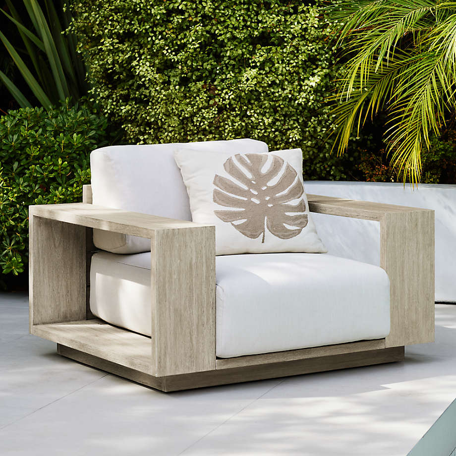 Crate and barrel hotsell lounge chairs outdoor