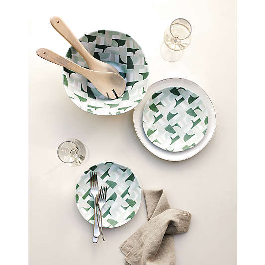 Marin Geo Melamine Salad Plate