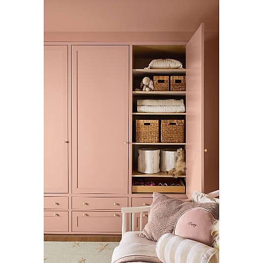 Wonderful Wicker Natural Small Changing Table Basket with Handles