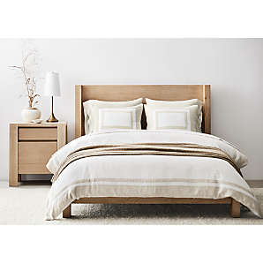 Crate and barrel shop bed linens