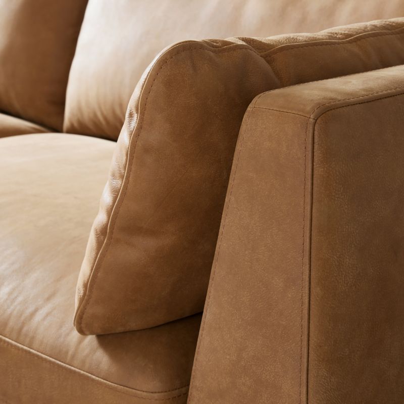 Delancey Leather Sofa 88