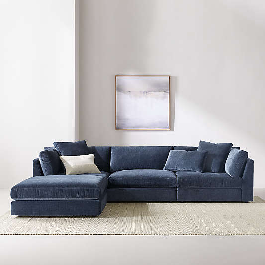 Monterey Modular 3-Piece L-Shaped Sectional Sofa