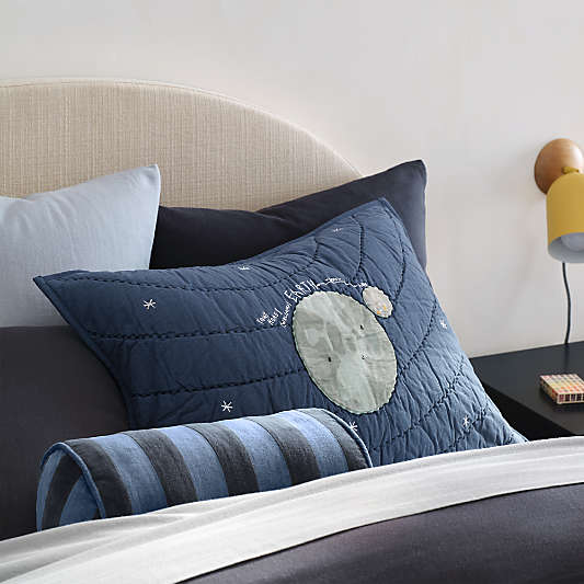 Emma Cream Upholstered Arched Kids Bed with Natural Wood Storage Base