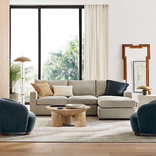 Vidro Ribbed Glass Floor Lamp with Brass Shade 63"