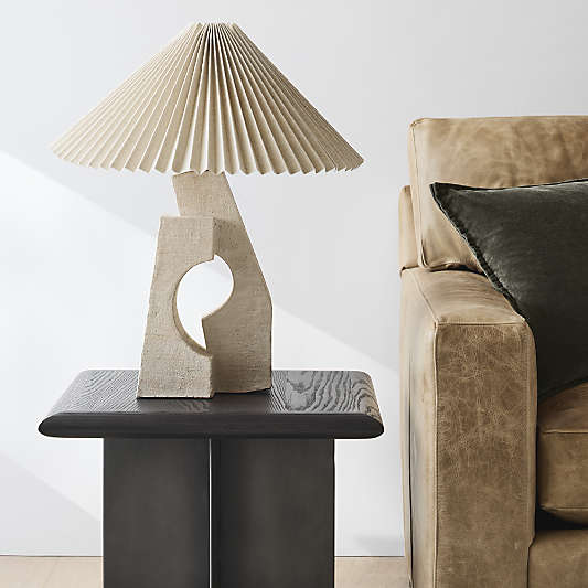 Preto Ebonized Ash Wood and Metal 22" Square End Table