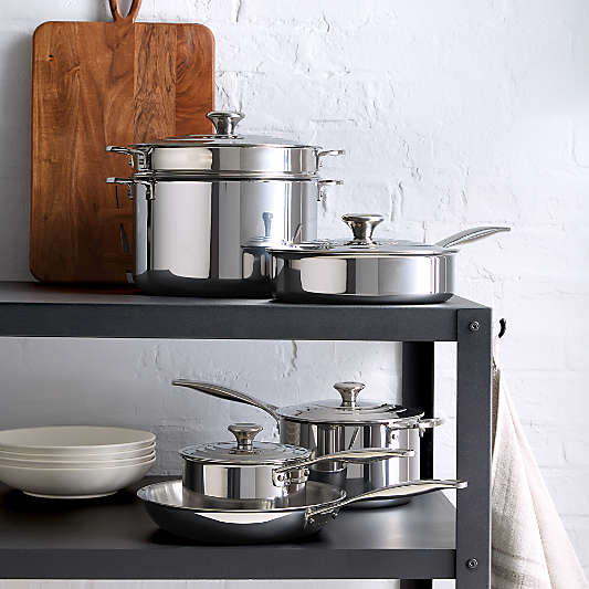 Le Creuset ® Signature 10-Piece Stainless Steel Cookware Set
