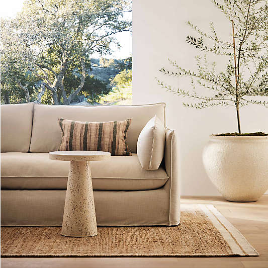 Ophelia 28.7" x 23.62" Natural Large Planter