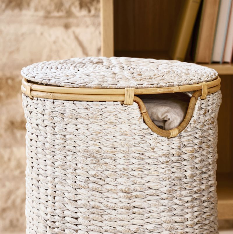 Osana Woven Wicker Kids Hamper with Lid - image 2 of 5