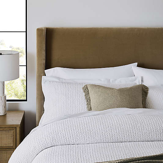 Arden 60" Camel Brown Upholstered Headboard