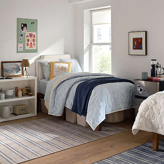 Brady Brown Washable Area Rug