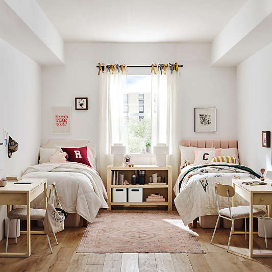 Ember Pink Floral Washable Area Rug 8'x10'