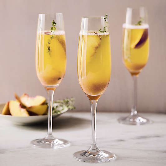 Aspen 9-Oz. Champagne Glasses, Set of 8