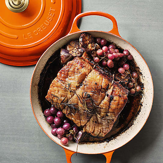 Le Creuset ® Signature 4.5-Qt. Flamme Doree Round Dutch Oven with Crucible Knob