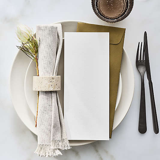 Travertine Napkin Ring