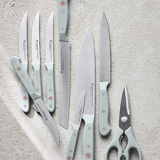 Wusthof ® Gourmet Blue 10-Piece Knife Block Set