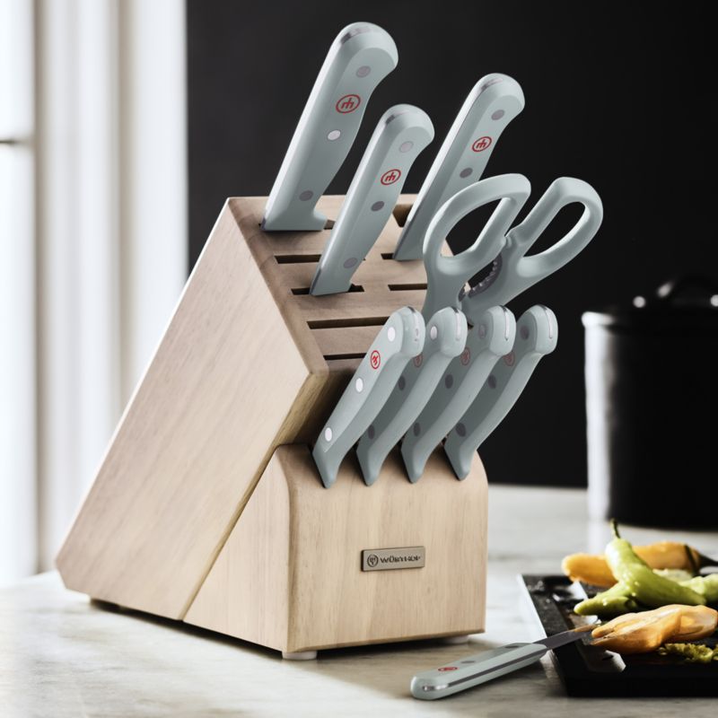 Wusthof ® Gourmet Blue 10-Piece Knife Block Set - image 2 of 7