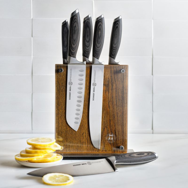 Schmidt Brothers ® Bonded Ash 7-Piece Knife Set - image 1 of 6