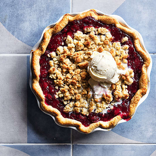 Ruffle Pie Dish