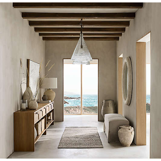 Artesa Oversized Glass Pendant Light 19.5"