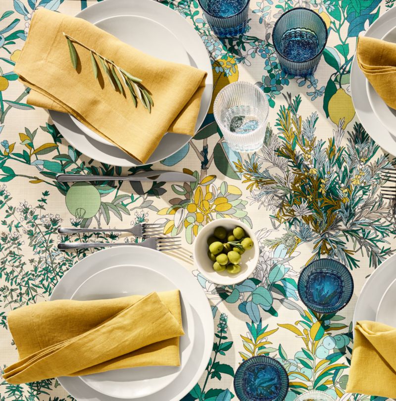 Portofino Printed Tablecloth - image 2 of 4