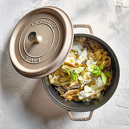 Staub ® Sesame 5.5-Qt. Round Cocotte