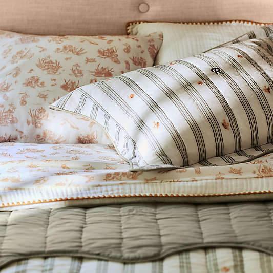 Seafield Pink Supersoft Organic Cotton Kids Sheet Set by Jake Arnold