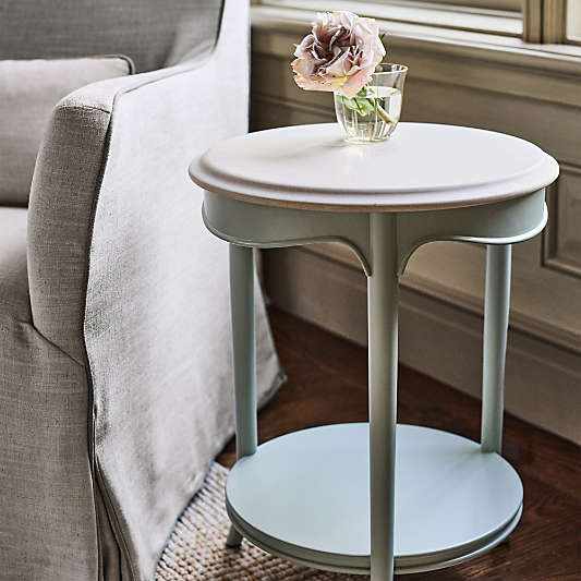 Collins Round Nursery Side Table by Jake Arnold