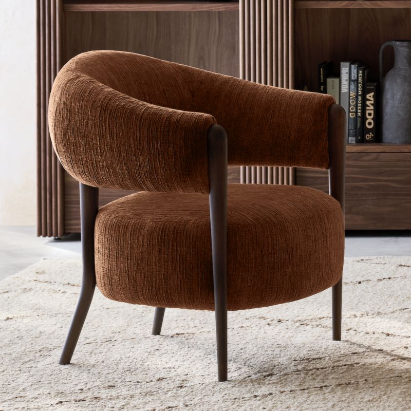 Santi Wood Accent Chair - image 3 of 11