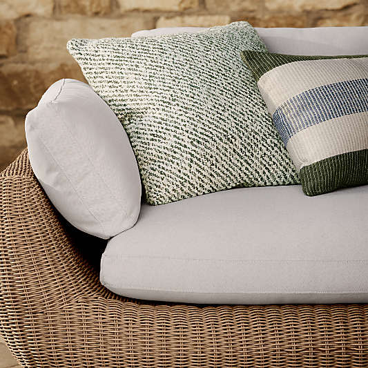 Melange Woven 20"x20" Indoor/Outdoor Throw Pillows