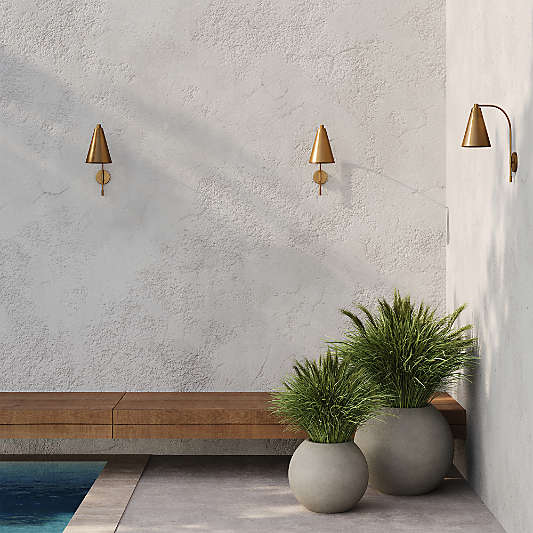 Sphere Large Sand Indoor/Outdoor Planter 26"x22.5"