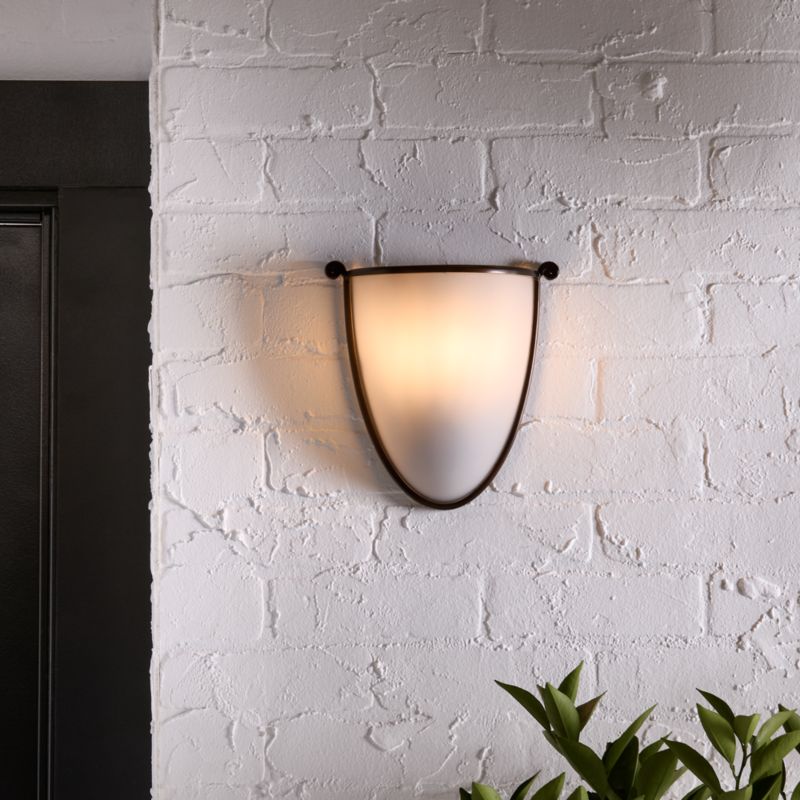 Viewing product image Holloway Metal Indoor/Outdoor Wall Sconce Light by Jake Arnold - image 1 of 6