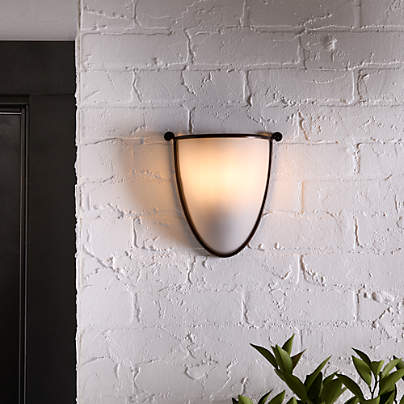Holloway Metal Indoor/Outdoor Wall Sconce Light by Jake Arnold