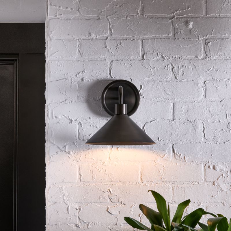 Andre Black Indoor/Outdoor Wall Sconce Light - image 3 of 8