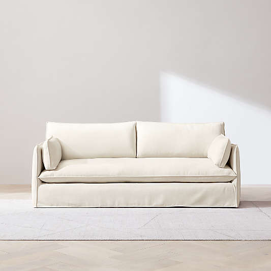Revive 91.5" Slipcovered Recycled Sofa