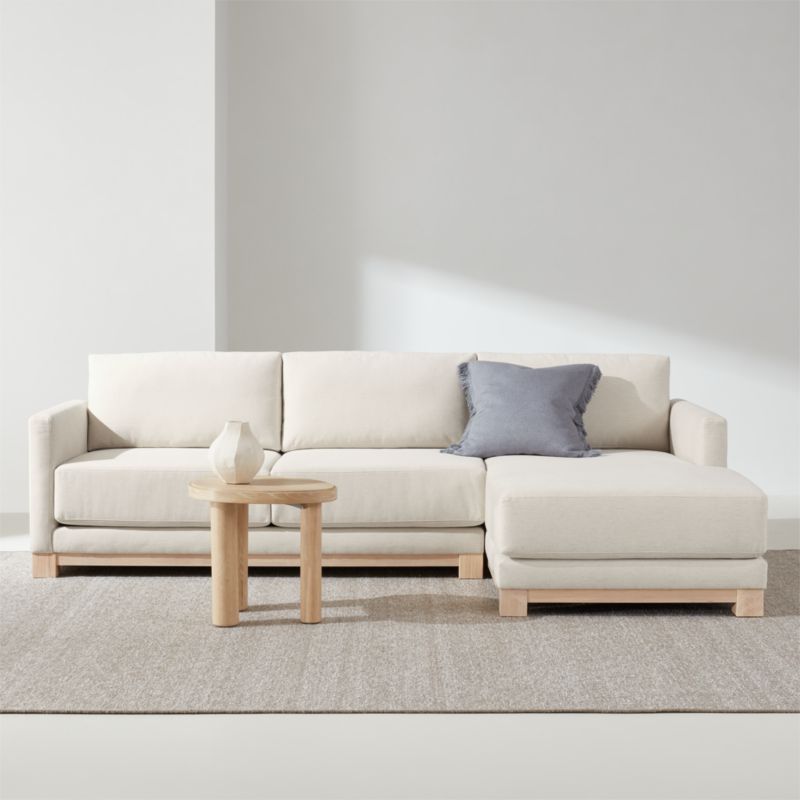 Gather Wood Base 2-Piece Sectional - image 4 of 9