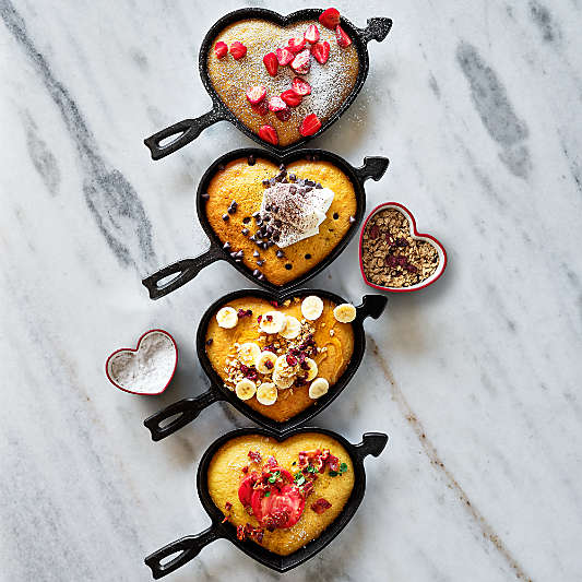 Lodge 9" Heart Cast Iron Skillet