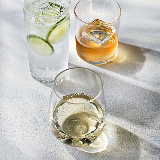 Aspen Acrylic 17-Oz. Stemless Wine Glass