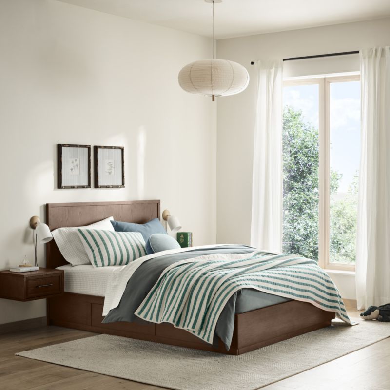 Chunky Squares Wool and Polyester Grey Kids Performance Area Rug 6'x9' - image 2 of 15