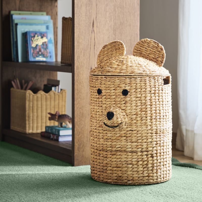 Keepsake Wavy Wicker Kids Storage Bin by Jeremiah Brent - image 6 of 10