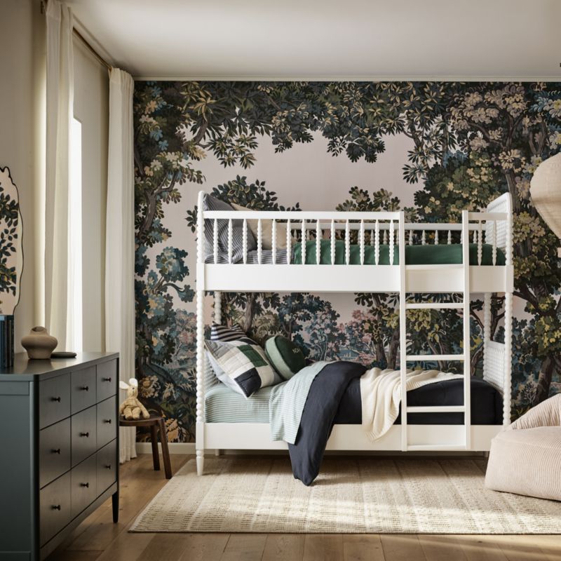 Supersoft Green Stripe 100% Organic Cotton Gauze Kids Queen Sheet Set - image 2 of 7