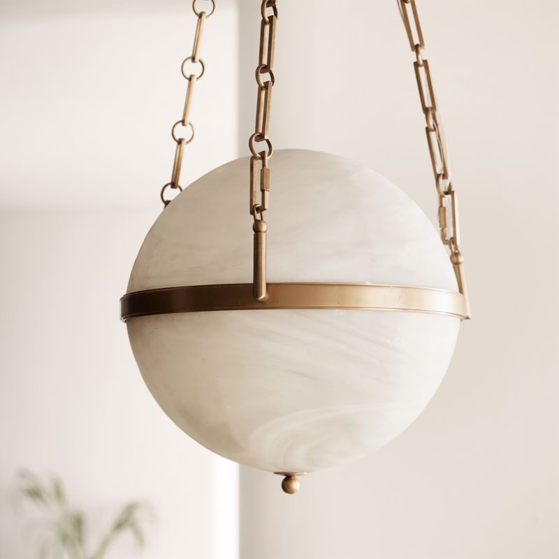 Estelle Glass Globe Pendant Light - image 2 of 8