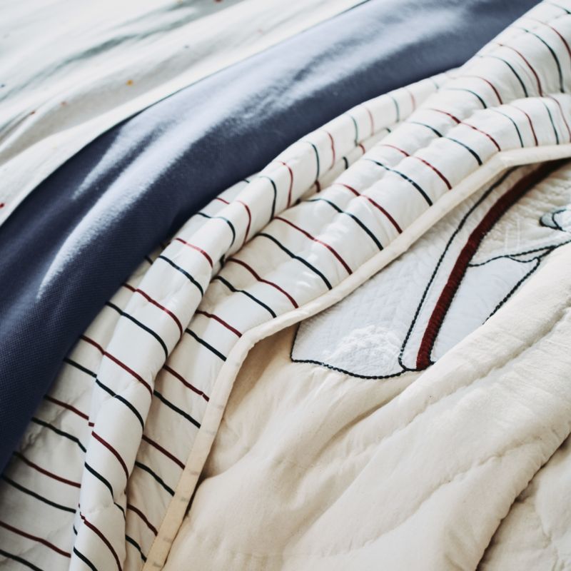 Converse Chuck Taylor Natural Undyed Organic Cotton Kids Twin Quilt