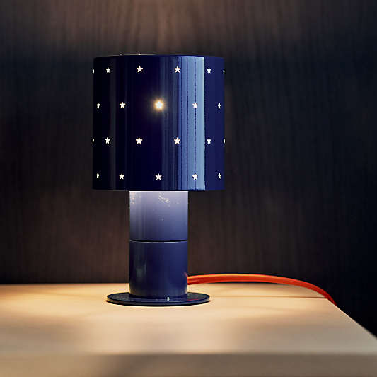 Converse All Star Blue Chrome Tablelamp