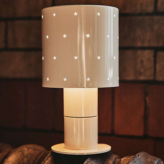 Converse All Star White Chrome Tablelamp