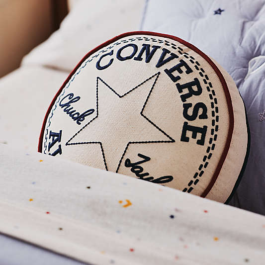 Converse Chuck Taylor Patch Kids Throw Pillow