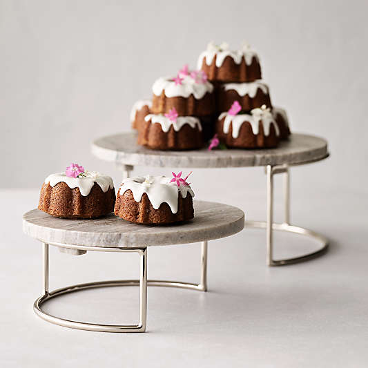 Tuscan Marble Risers, Set of 2