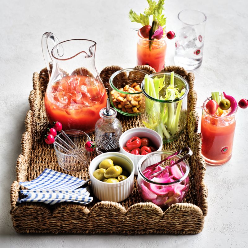 Tomato Icon Glass Martini Picks, Set of 6 - image 1 of 3