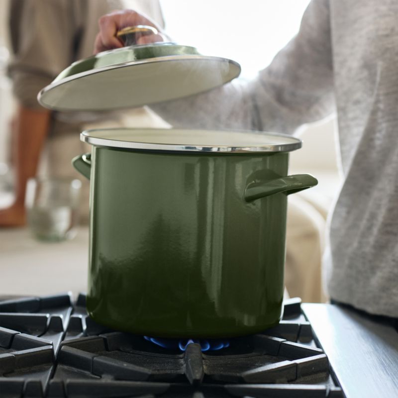 Le Creuset ® 8-Qt. Thyme Enameled Stockpot - image 1 of 7